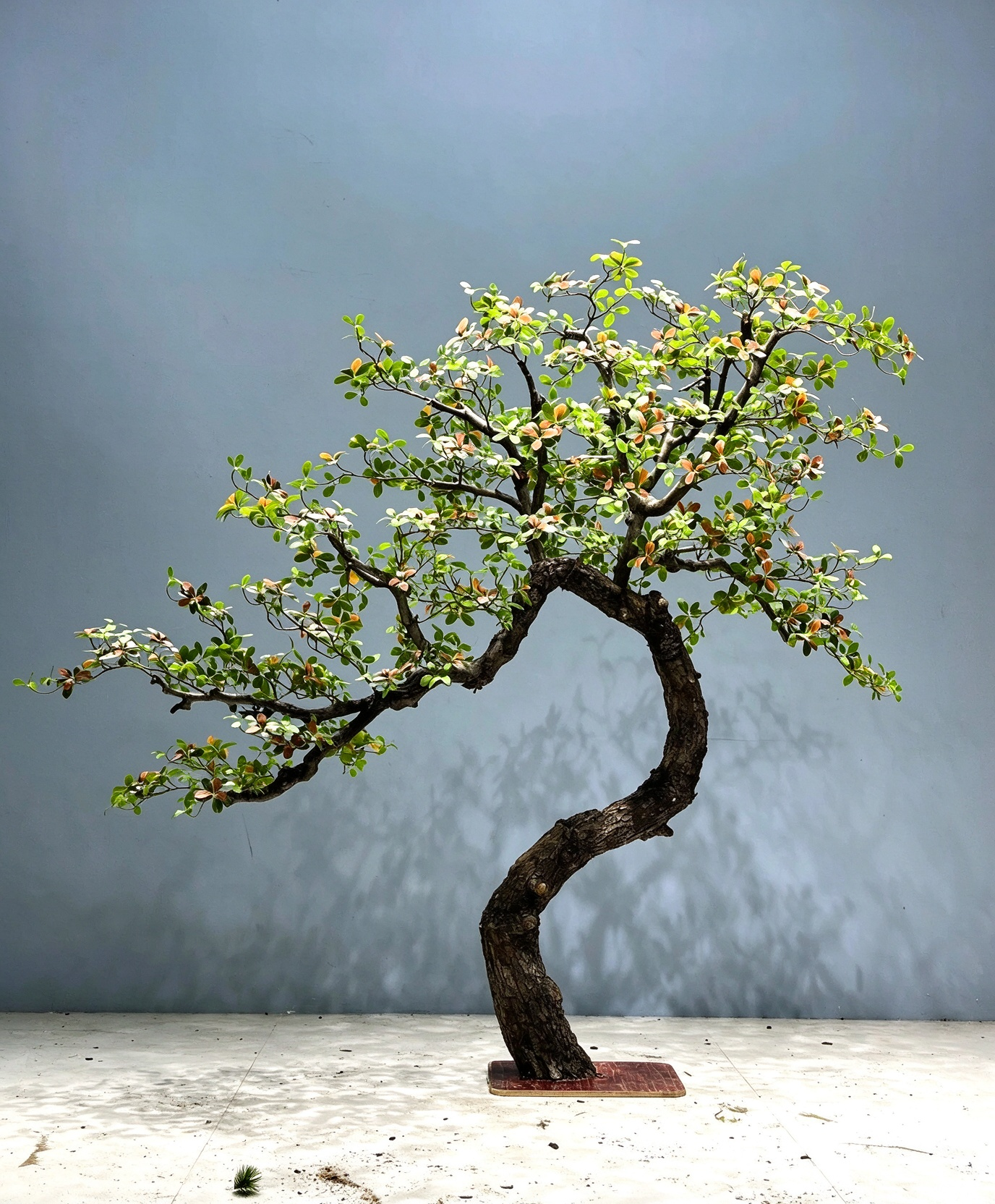 Artificial Island Spring Flower, Faux Plant Decorative Bonsai