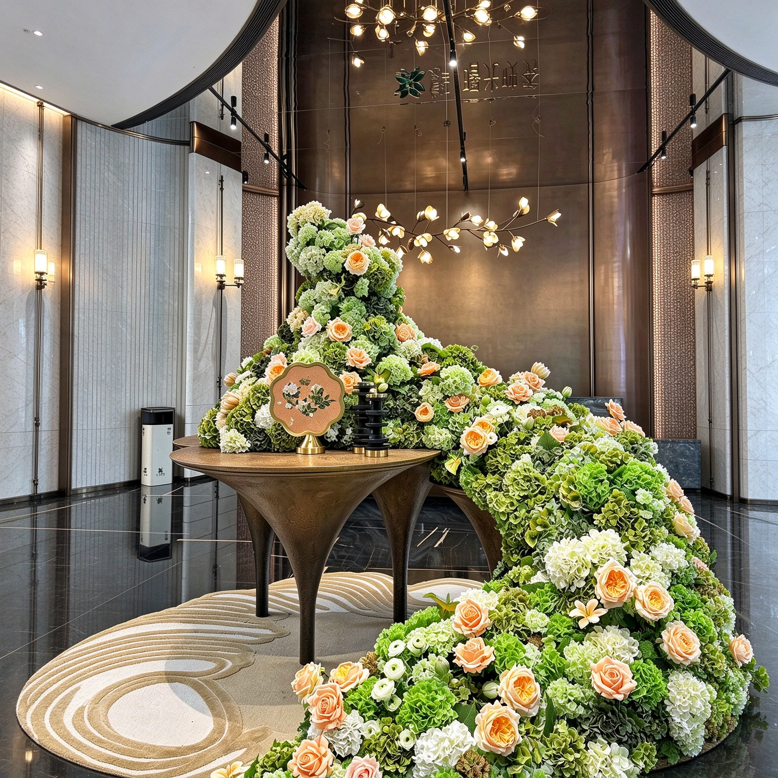 Simulated Floral Installation