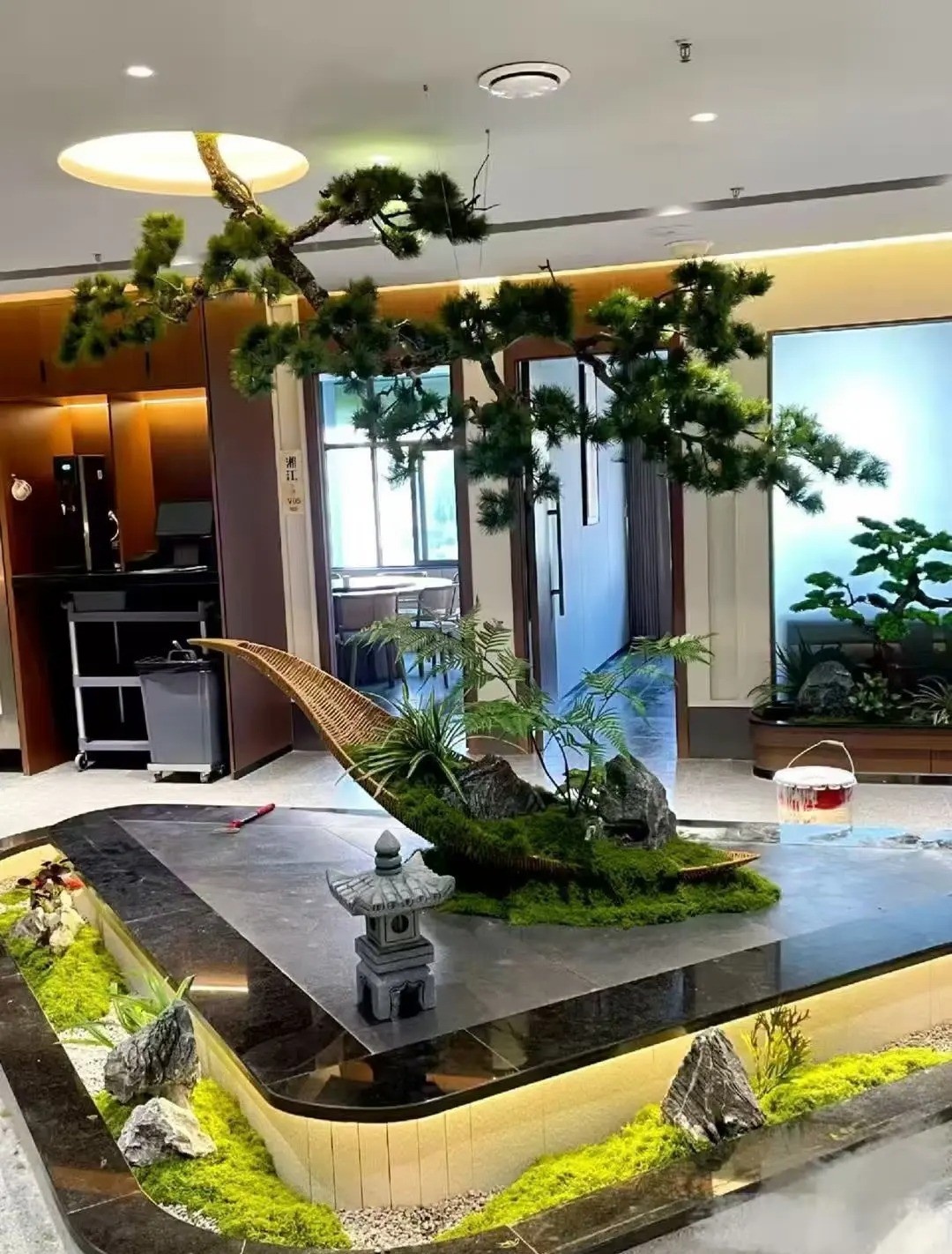 🌿沉浸式艺术造景｜把山水意境搬进空间_2_言植造景_来自小红书网页版