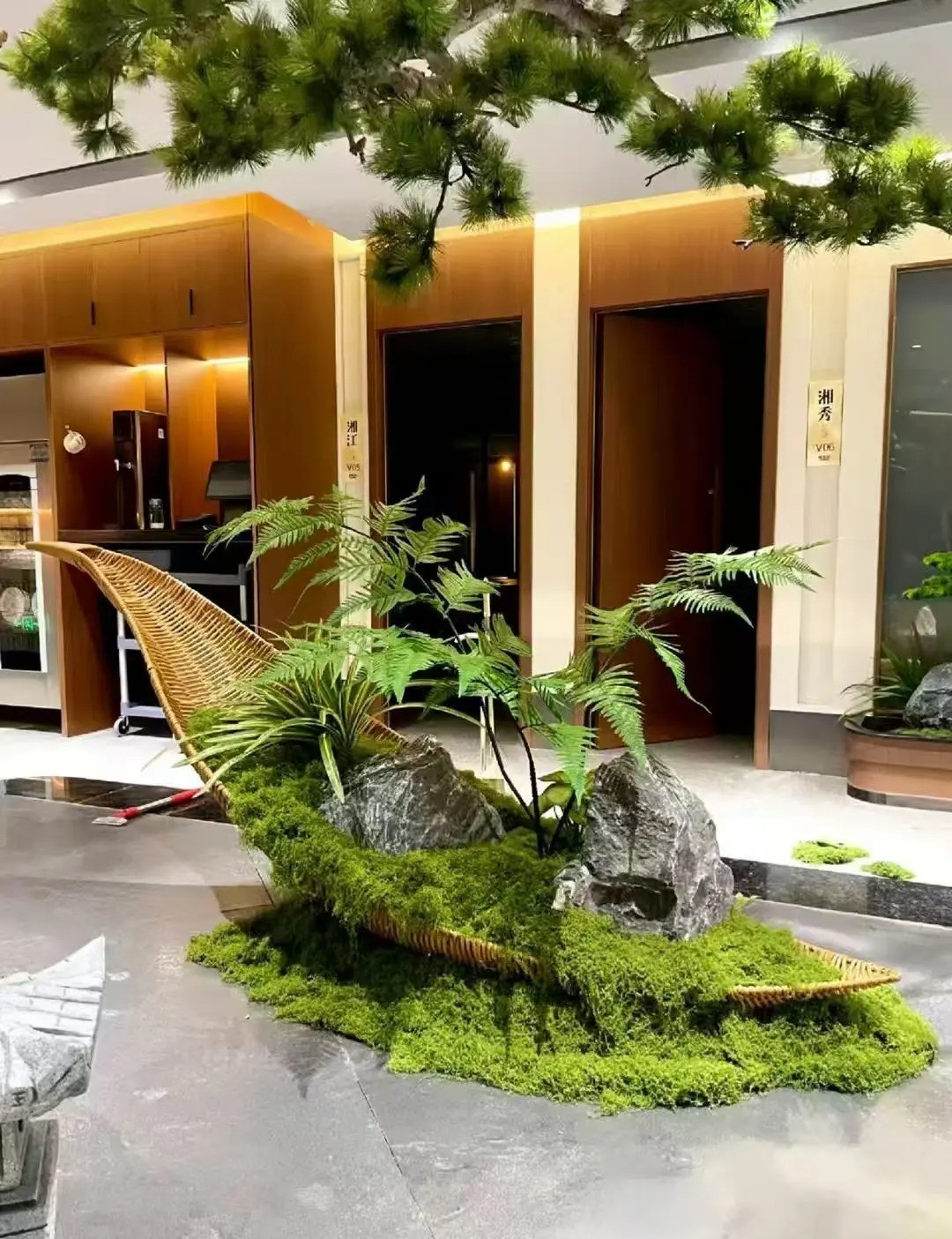 🌿沉浸式艺术造景｜把山水意境搬进空间_1_言植造景_来自小红书网页版