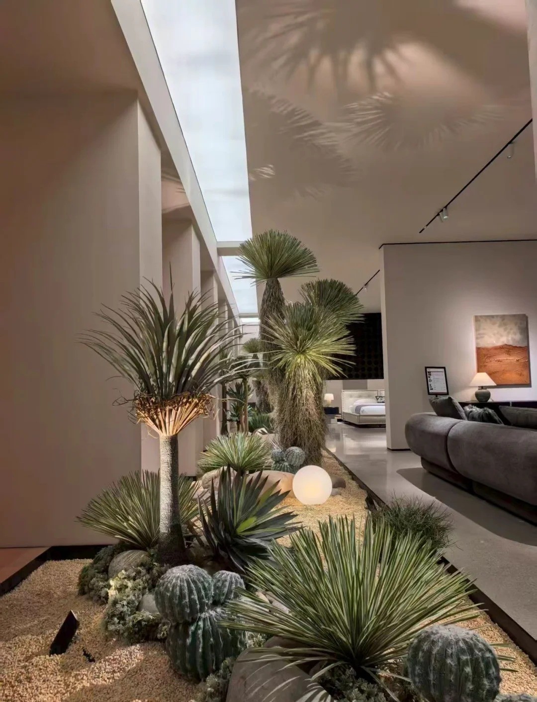 Artificial Cactus Plant, Faux Cactus Potted Plant, Desert Style