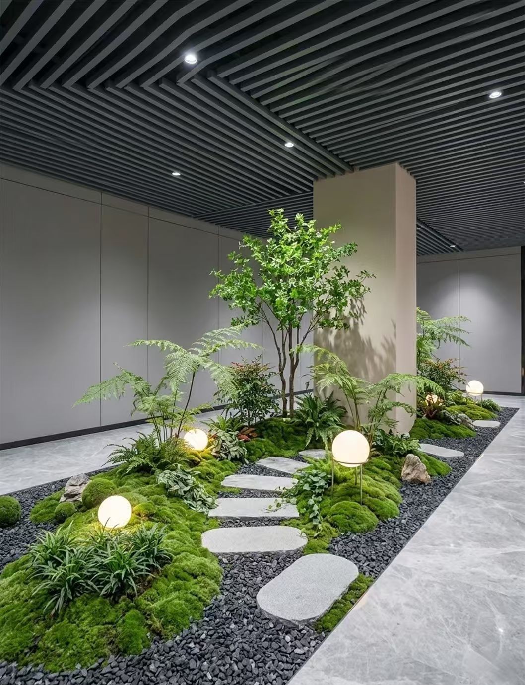 Indoor and Outdoor Decorative Artificial Greenery Tree Landscape 