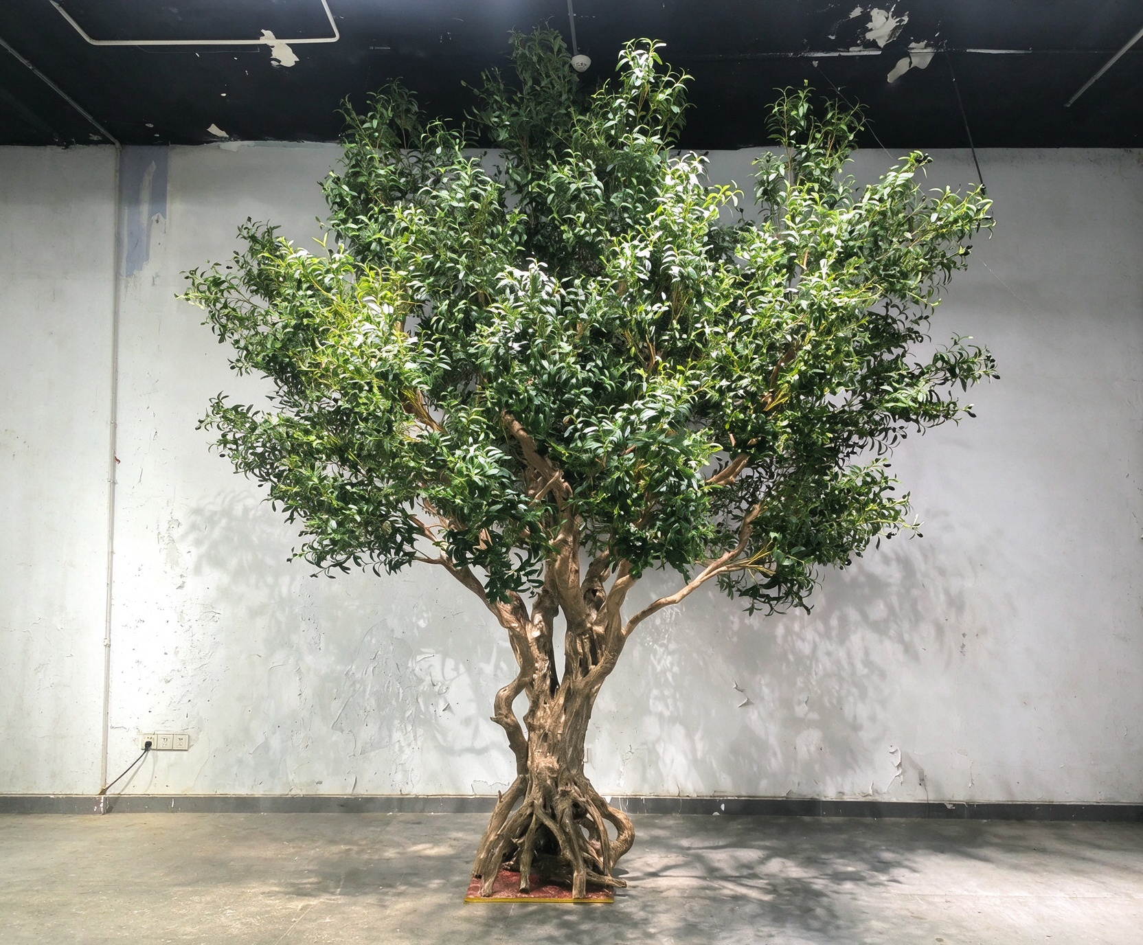 Artificial Olive Tree, Faux Plant Decorative Bonsai
