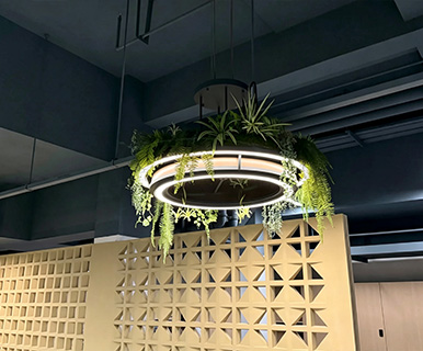 Ceiling Decor Artificial Fern Hanging Greenery